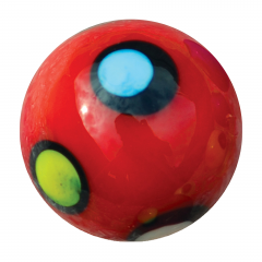 Polka - rood 22mm