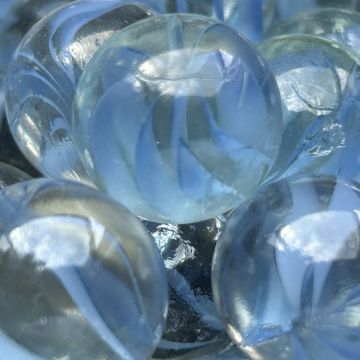 Disco - blauw 16mm