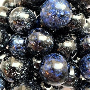 Galaxy - blauw 22mm