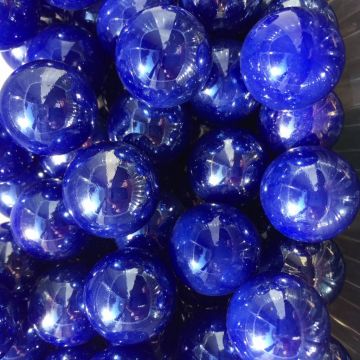 Blauwe parel 22mm