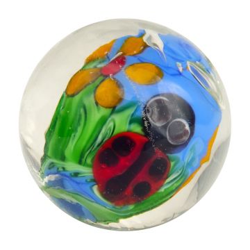 Lieveheersbeestje 16mm (donkerblauw)