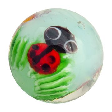 Lieveheersbeestje 16mm (lichtblauw)