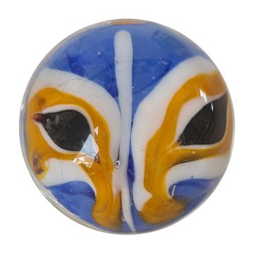 Ta Moko - blauw 16mm