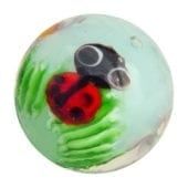 Lieveheersbeestje 22mm (lichtblauw)