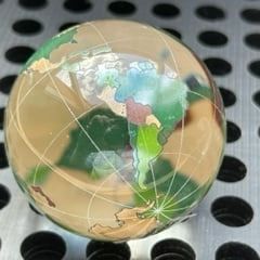 Wereldbol in kleur 30mm