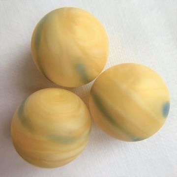 Geel-blauw gestreept 16,48mm