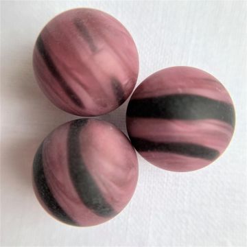 Fuchsia-zwart gestreept 16,48mm