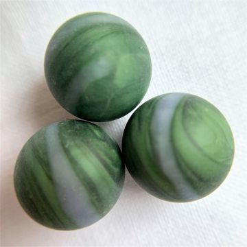 Donkergroen-lila gestreept 16,48mm