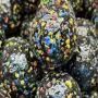 Confetti zwart 25mm