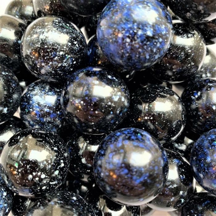 Galaxy - blauw 22mm
