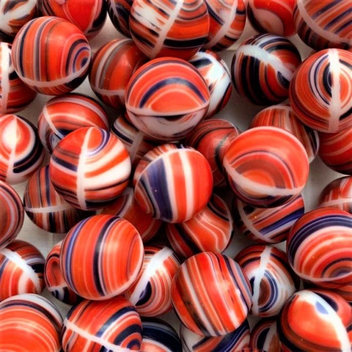 Bohemian - rood-blauw 16mm