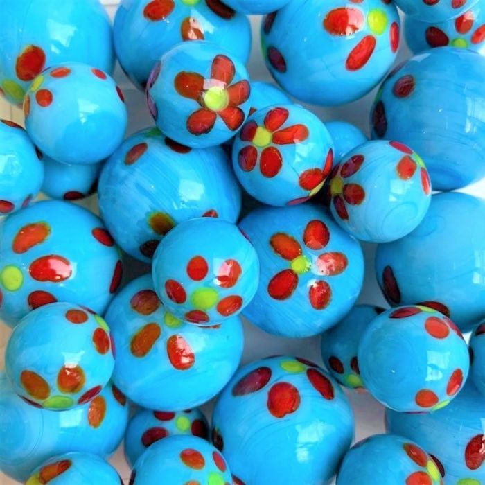 Lente - blauw 16mm