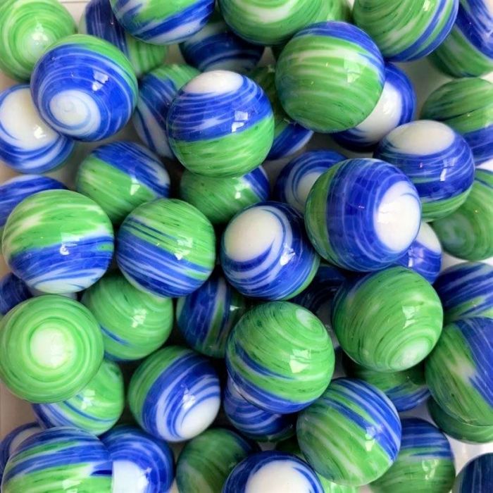 Tornado - blauw-groen 16mm