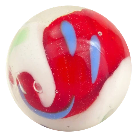 Yin Yang - rood-wit 16mm