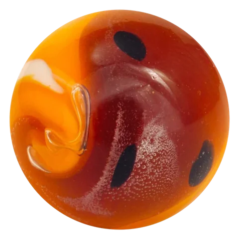 Yin Yang - oranje 16mm