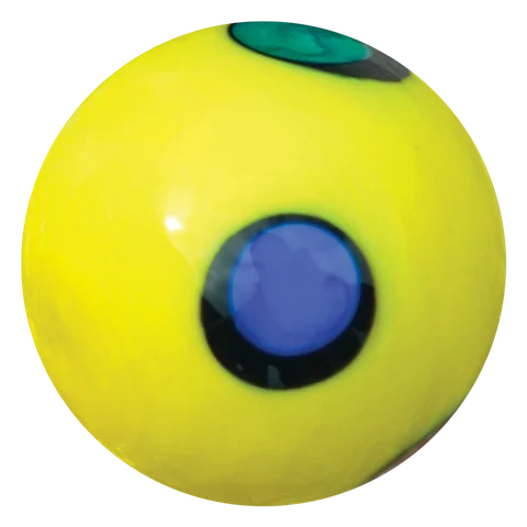 Polka - geel 16mm