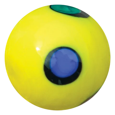 Polka - geel 22mm
