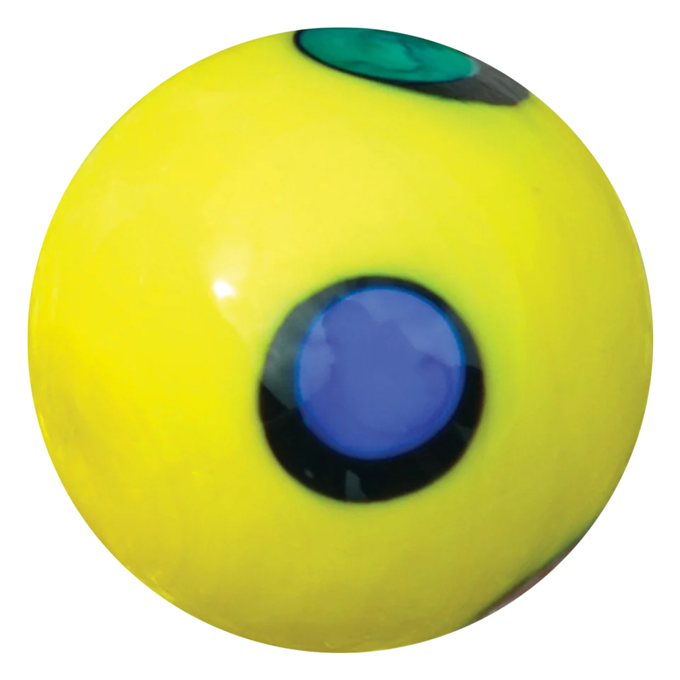 Polka - geel 22mm
