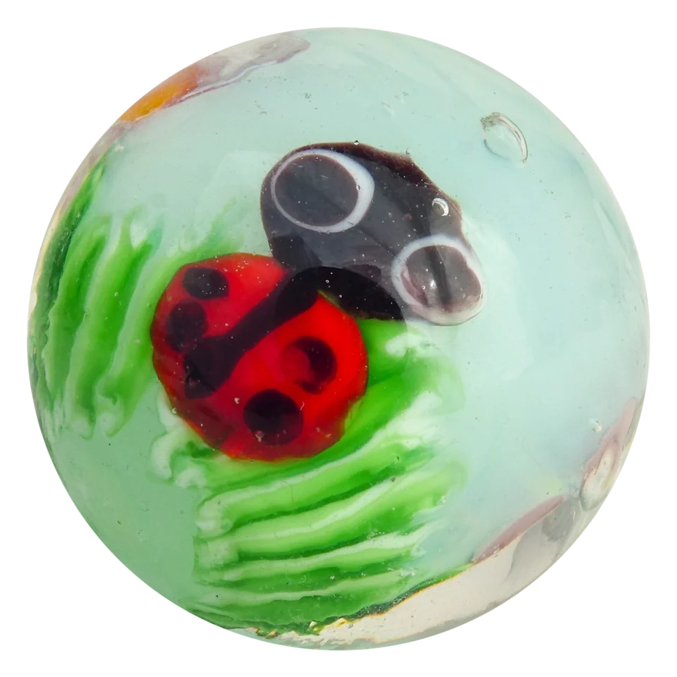 Lieveheersbeestje 16mm (lichtblauw)