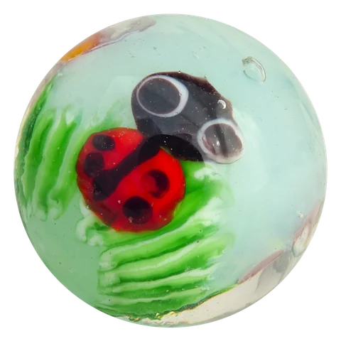 Lieveheersbeestje 16mm (lichtblauw)