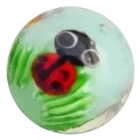 Lieveheersbeestje 22mm (lichtblauw)
